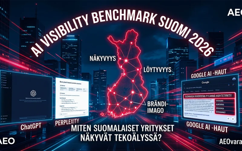 AI Visibility Benchmark Suomi 2026 – Miten suomalaiset yritykset näkyvät ChatGPTä, Perplexityssä ja Google AI -hauissa?