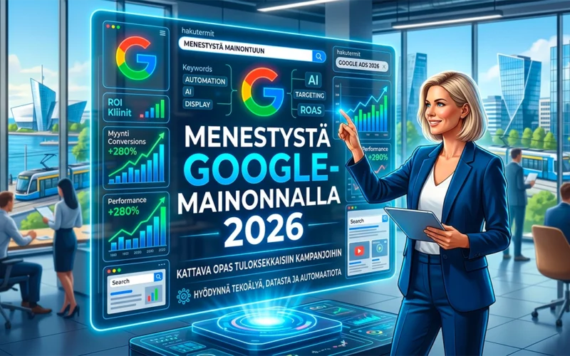 Miten tehdä tuloksekasta Google-mainontaa vuonna 2026? Kattava opas